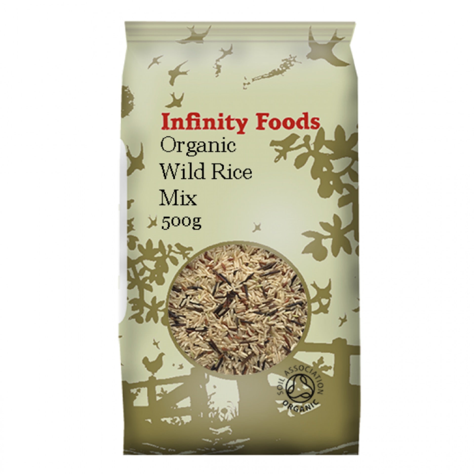 Wild Rice Rix Infinity Foods Organic Wild Rice Mix 500g | The Deli Downstairs